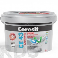 Затирка Ceresit CE43 высокопрочная, 2кг (светло-коричневая) - фото