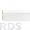 Плинтус МДФ под покраску 120 мм, белый 2,4 м - фото