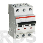 Автоматический выключатель ABB S203L С16А 3П 6000A - фото