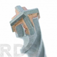 Бур по бетону, 6 x 110 x 160 мм, SDS PLUS, с крестовой пластиной "MATRIX" /70636 - фото 2