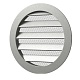 Решетка вентиляционная алюминиевая круглая D225 (фланец D200) 20РКМ - фото