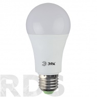 Лампа светодиодная ЭРА A60, 15Вт, нейтральный белый свет, E27 - фото