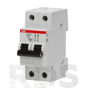 Автоматический выключатель ABB SH202L С16А 2П 4500A - фото