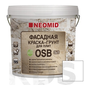 Грунт-краска для плит OSB Proff "Neomid", 7 кг - фото