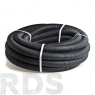Труба гофрированная ПНД с протяж. d16мм (100м), черная - фото 2