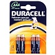 Батарейка AAA (LR03) "Duracell" Basic, 4шт/уп - фото