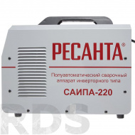 Аппарат сварочный инверторный, 220А, полуавтомат, САИПА-220, "Ресанта" - фото 2