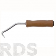 Крюк для скручивания проволоки 220 мм деревянная ручка "FIT" / 68151 - фото