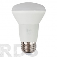 Лампа светодиодная ЭРА ECO R63, 8Вт, нейтральный белый свет, E27 - фото