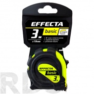 Рулетка с магнитом  Effecta Basic 3м - фото