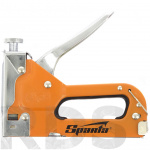 Степлер мебельный, тип скобы 53, 4-14 мм, регулируемый, стальной, "SPARTA" /42002 - фото