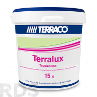 Краска интерьерная моющаяся акриловая Terraco Terralux Clear, 15л / 6212915 - фото