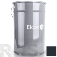 Эмаль термостойкая антикоррозионная "ELCON" антрацит 25кг / до 600°C - фото