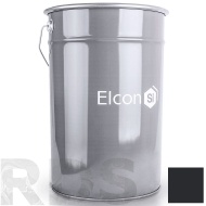 Эмаль термостойкая антикоррозионная "ELCON" графит 25кг / до 700°C - фото