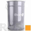 Эмаль термостойкая антикоррозионная "ELCON" оранжевая 25кг / до 400°С - фото