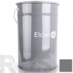 Эмаль термостойкая антикоррозионная "ELCON" серая (полуглянец) 25кг / до 400°C - фото