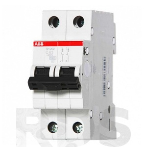 Автоматический выключатель ABB SH202L С20А 2П 4500A - фото