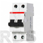 Автоматический выключатель ABB SH202L С63А 2П 4500A - фото