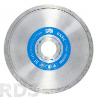 Диск отрезной алмазный по керамике влажный рез 125х22,23х1,8мм "Spin Edge Basic" - фото