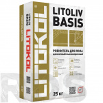 Ровнитель для пола на цементной основе ЛИТОКОЛ "Litoliv Basis", 25 кг - фото