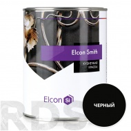 Кузнечная краска Elcon Smith черная матовая, 0,8 кг - фото