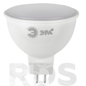 Лампа светодиодная ЭРА, MR16, 6Вт, нейтральный белый свет, GU5.3 - фото