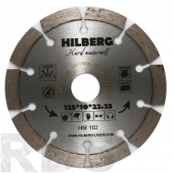 Диск отрезной, алмазный по бетону, Hard Materials Laser, "HILBERG" /HM102 - фото