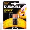 Батарейка AAA (LR03) "Duracell" Basic, 2шт/уп - фото