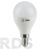 Лампа светодиодная ЭРА P45, 11Вт, нейтральный белый свет, E14 - фото