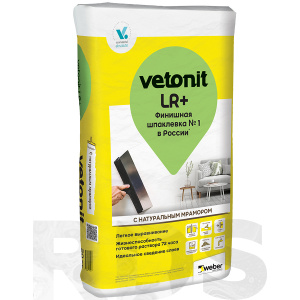 Шпатлёвка Vetonit LR+, 20 кг - фото