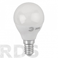 Лампа светодиодная (шар,10Вт,тепл,E14) Эра ECO LED P45-10W-827-E14 - фото