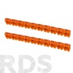 Маркер наборный - символ "3" оранжевый 1,5 мм2 (150 шт.) TDM SQ0534-0004 - фото