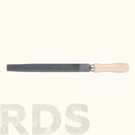 Напильник, 250 мм, полукруглый, деревянная ручка, "СИБРТЕХ" - фото