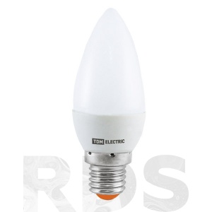 Лампа светодиодная FС37-10Вт-230В-3000К–E27, Народная SQ0340-1593 - фото