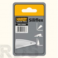 Шпатель, белая резина, угловой, Silifex, "HARDY" - фото