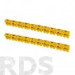 Маркер наборный - символ "4" желтый 2,5 мм2 (150 шт.) TDM SQ0534-0020 - фото