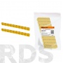 Маркер наборный - символ "A" желтый 1,5 мм2 (150 шт.) TDM SQ0534-0013 - фото