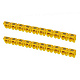 Маркер наборный - символ "B" желтый 2,5 мм2 (150 шт.) TDM SQ0534-0029 - фото