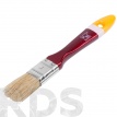 Кисть флейцевая "Мастер", натуральная щетина, деревянная ручка 1" (25 мм) - фото 2