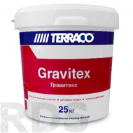Штукатурка фасадная декоративная "TERRACO" Gravitex Granule (1,5 мм), 25 кг - фото