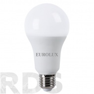 Лампа светодиодная Eurolux A60, 11Вт, теплый свет, E27 - фото