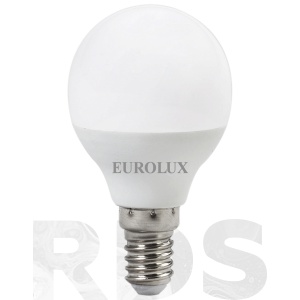 Лампа светодиодная LL-E-G45-7W-230-4K-E14 Eurolux - фото