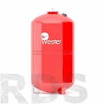 Бак мембранный для отопления Wester WRV 50л - фото