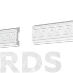 Молдинг ДЕКОР  из пенополистирола 14x60x2000мм Де-Багет ДМ 01/60 - фото