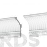 Плинтус потолочный из пенополистирола 53x108x2000мм Де-Багет ДП 16/120 - фото