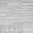 Панель ПВХ "Сланец Кварцит" серый ГРЕЙС 980*498*0,4мм - фото