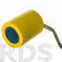 Валик прижимной для обоев резиновый, желтый, 50 мм - фото 2