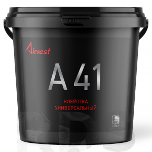 Клей ПВА универсальный АКВЕСТ-41, 2,4 кг
