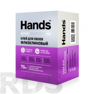 Клей специальный для всех типов флизелиновых обоев Hands Expert PRO, 420 г - фото
