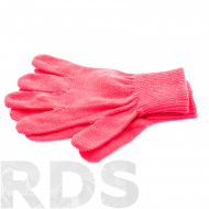 Перчатки трикотажные, акрил, двойная манжета "СИБРТЕХ" - фото